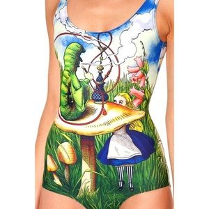 Alice in Wonderland bodysuit / swimsuit